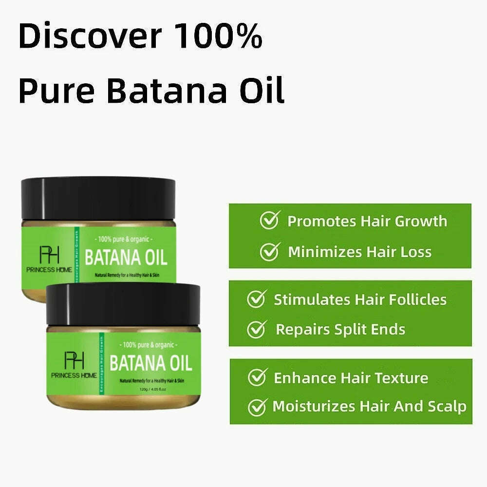 100% pure batana oil batana butter hair Growth oil Thickening Repairing Nourishing Rosemary Oil - KIMLUD