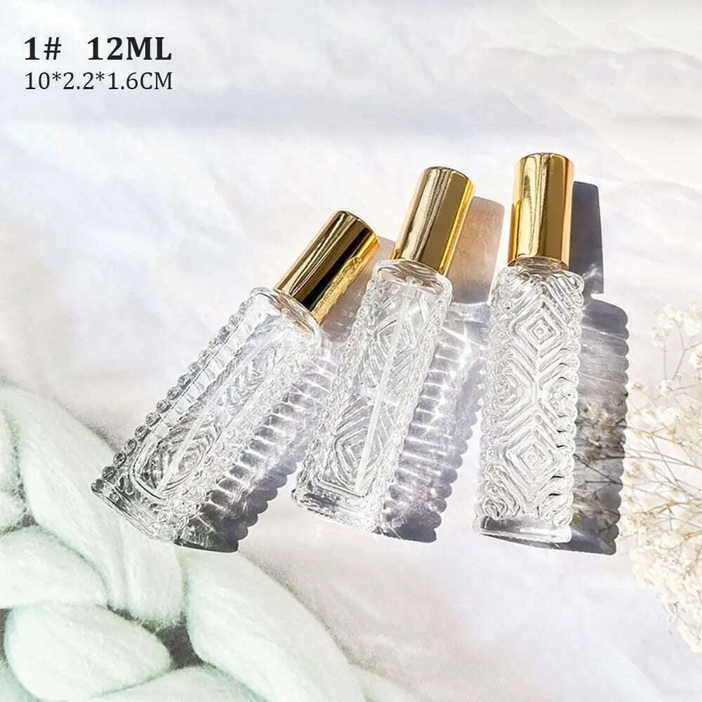 KIMLUD, 10/12 ML Perfume Spray Bottle High Quality Perfume Atomizer Protable Travel Refillable Cosmetic Container Liquid Bottle, 1-, KIMLUD APPAREL - Womens Clothes