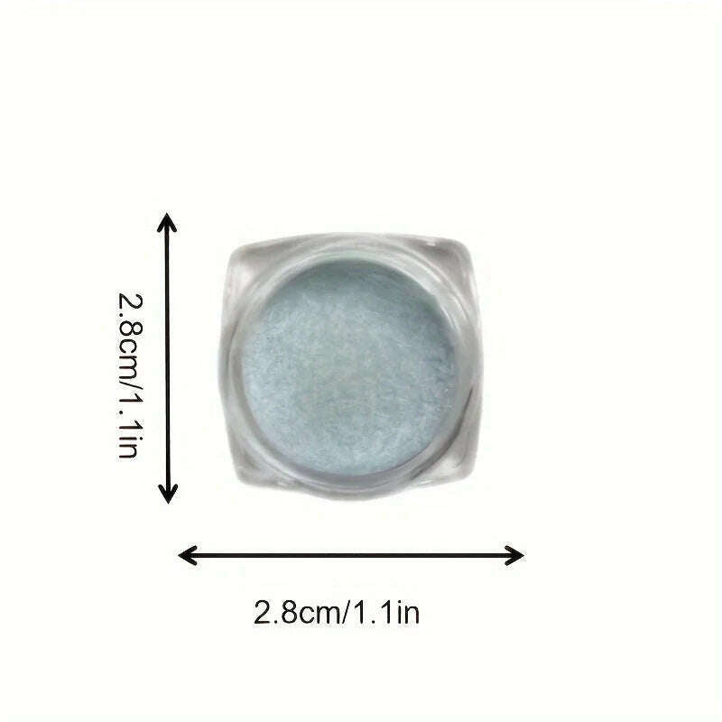 KIMLUD, 1PC Chameleon Glitter Eyeshadow Powder, Metallic Ultra-Fine Highlighter Chrome Blue Purple Shiny Powder, Multifunction Makeup, KIMLUD Womens Clothes