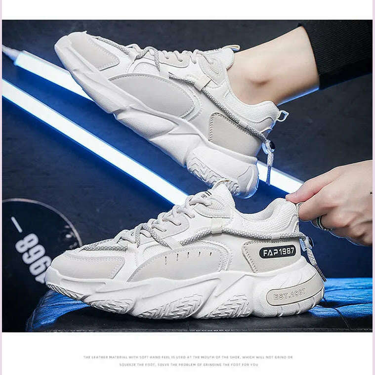 KIMLUD, 2023Men's Tennis Shoes New Casual Sports Shoes Spring and Autumn Men Breathable Wear-resistant Running Shoes кроссовки мужские, KIMLUD Womens Clothes