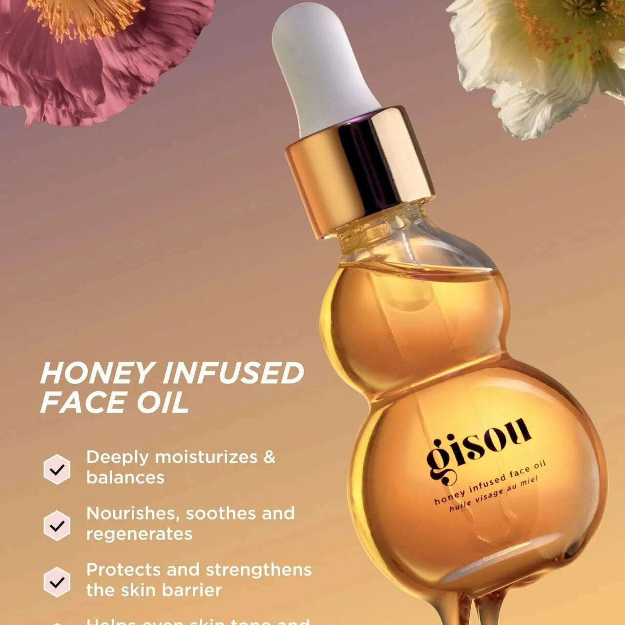 2024 Honey Hair Care Essential Oil Women Improves Dry Daqmaged Restless Hair Care Deeply Moisturizing Nourish Essence Oi - KIMLUD