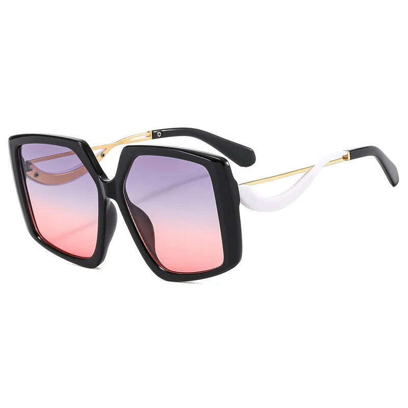 KIMLUD, 2024 Sunglasses for Women Luxury Brand Shades Glasses Vintage High Quality Glasse Square Brand Designer Female Eyeglasses Oculos, KIMLUD Womens Clothes