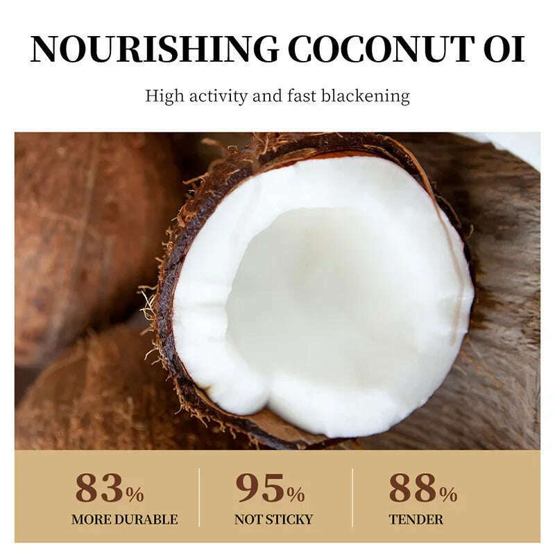 250ml Coconut Oil Sooth Dry Skin Lighten Fine Lines Face Massage Oil Nourishes Hair Removes Frizz Hair Care Oil Firming Body - KIMLUD