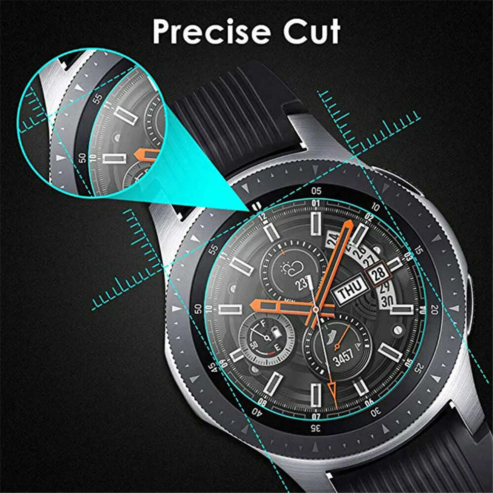 KIMLUD, 3/1pcs Upgraded Tempered Glass Screen Protector For Samsung Galaxy Watch 46mm 42mm 9h Protective Glass Film for Gear S3 S2 5 Pro, KIMLUD Womens Clothes