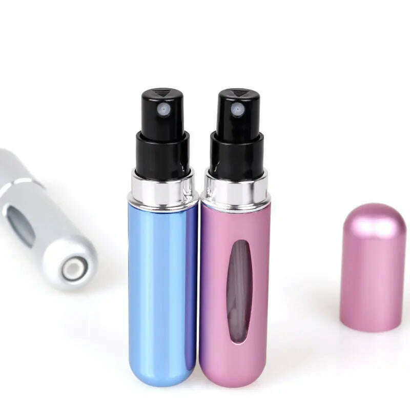 KIMLUD, 5Ml Perfume Atomizer Portable Liquid Cosmetics Containers Traveling Mini Alcochol Perfume Refillable Bottles Empty Spray Bottle, KIMLUD Womens Clothes