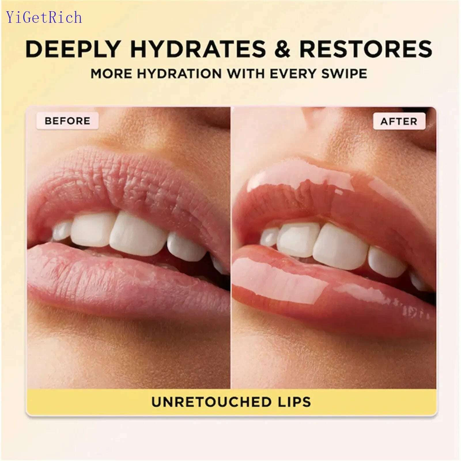 KIMLUD, 8ml Moisturizing Temperature Liquid Lipstick Honey Color Moistourizing Makeup Lip Oil Long Lasting Nutritious Lips Moisturizer, KIMLUD Womens Clothes