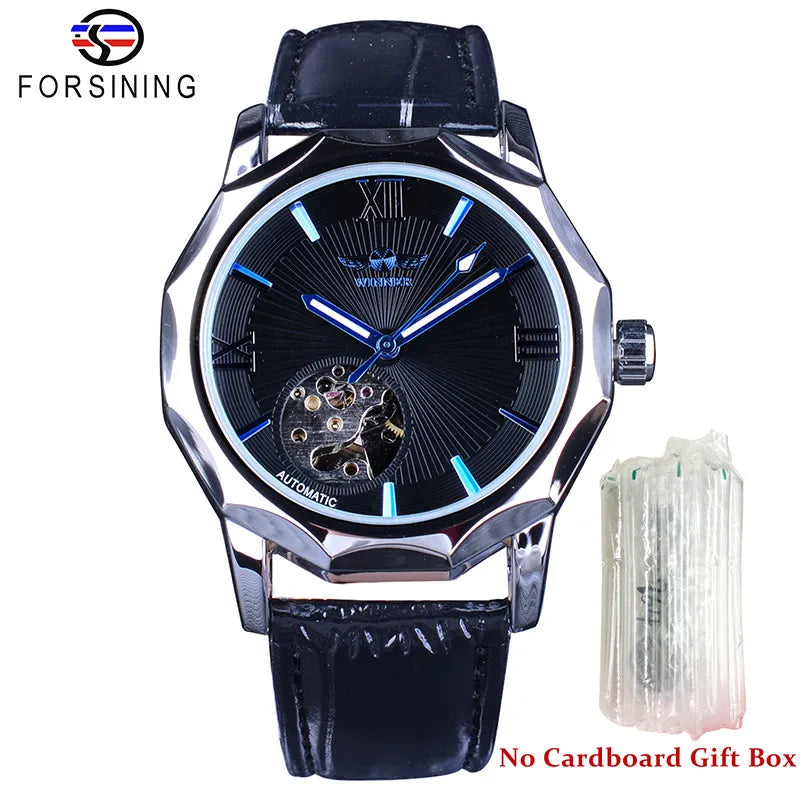 2020 Jaragar Top Brand Luxury Mechanical Male Watches Blue Glass Aviator Series Military True Men's Sport Automatic Wrist Watch