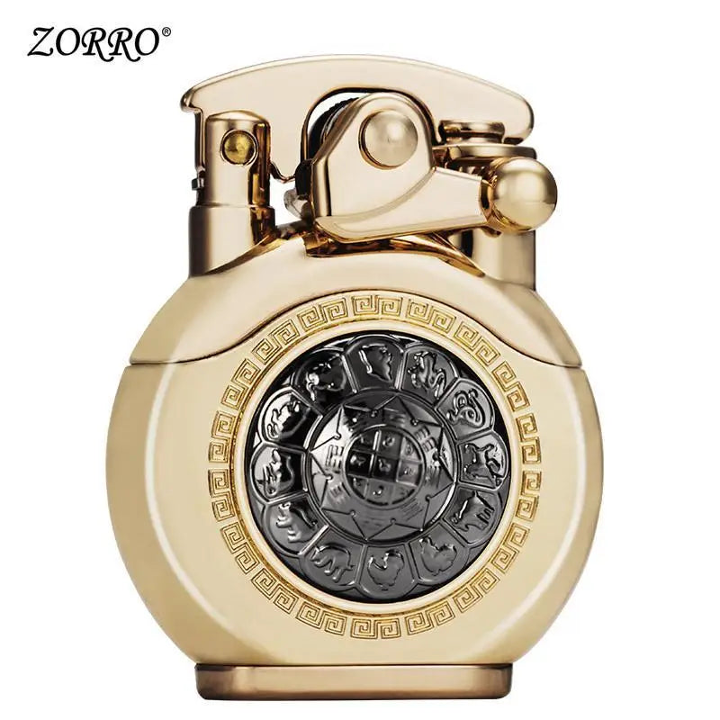 The New Zorro ARMOR Kerosene Lighter. The Turntable Rocker Arm Automatically Ignites. Gasoline Lighter