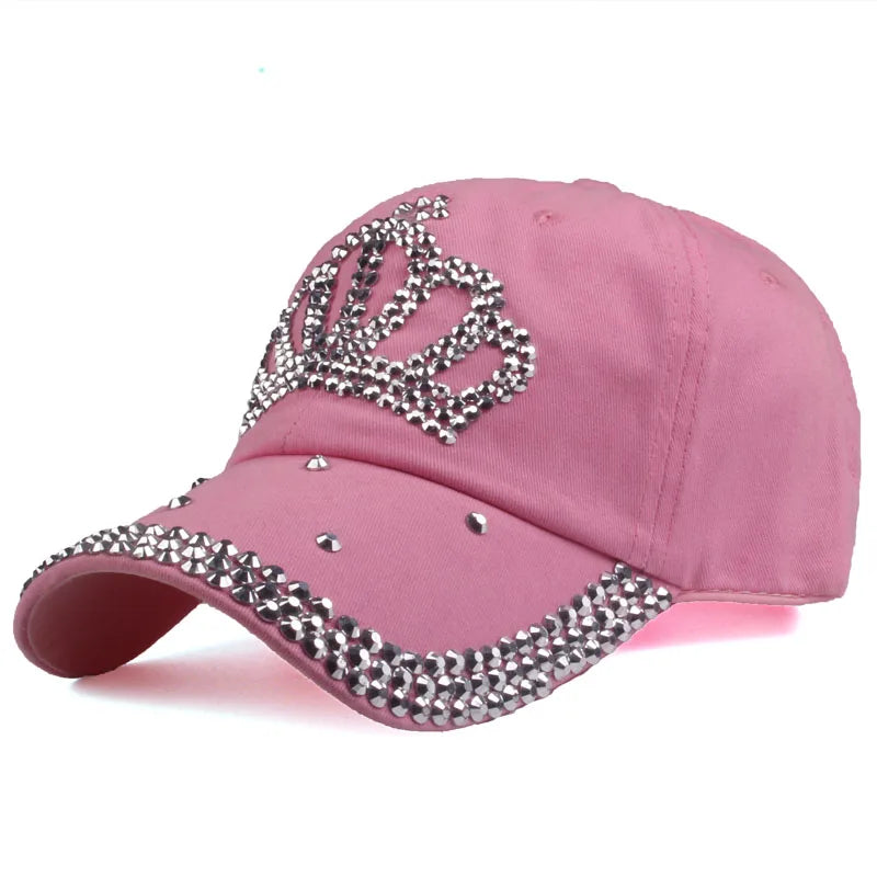 [YARBUU]Baseball Caps 2022 New Fashion Style Men And Women&#39;s Sun Hat Rhinestone Hat Denim And Cotton Snapback Cap Free Shipping