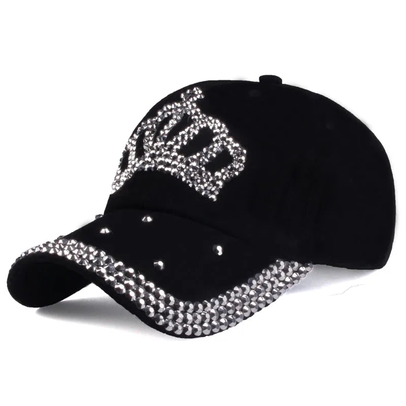 [YARBUU]Baseball Caps 2022 New Fashion Style Men And Women&#39;s Sun Hat Rhinestone Hat Denim And Cotton Snapback Cap Free Shipping