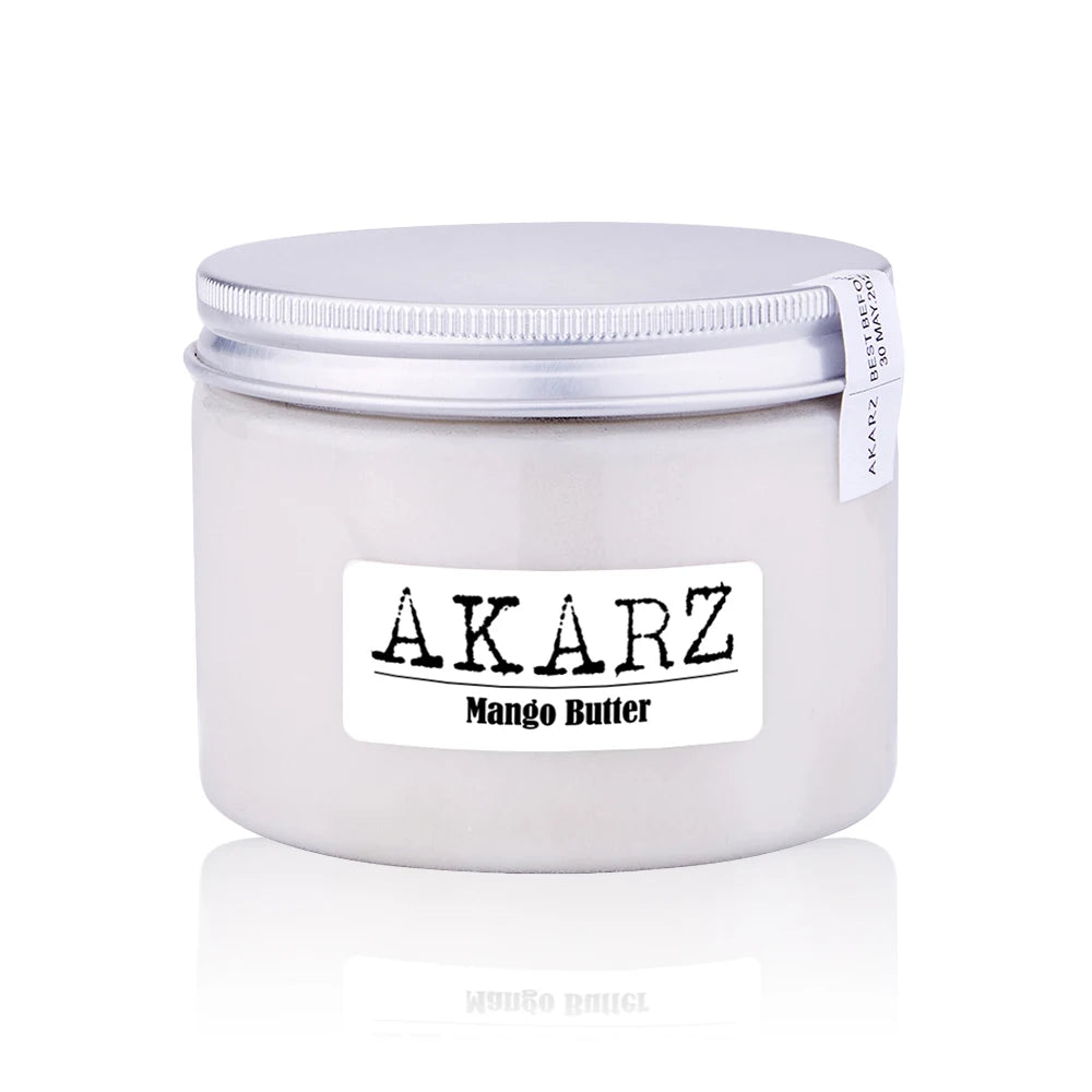 AKARZ brand Mango butter high-quality origin Southeast Asia white solid Skin care face products Cosmetic raw materials base oil - KIMLUD