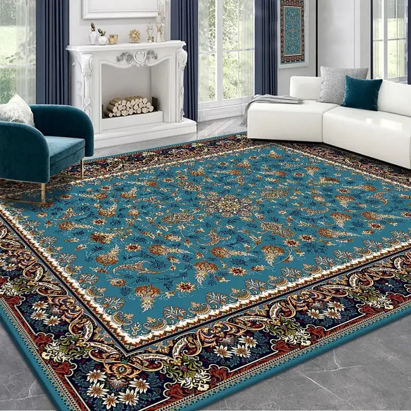 KIMLUD, Oriental Ethnic Style Carpet Living Room Decor Persian Big Size Area Rugs Bedroom Decor 200x300 Washable Non-slip Cloakroom Mats, 8 / 200x300cm 78.7x118in, KIMLUD APPAREL - Womens Clothes