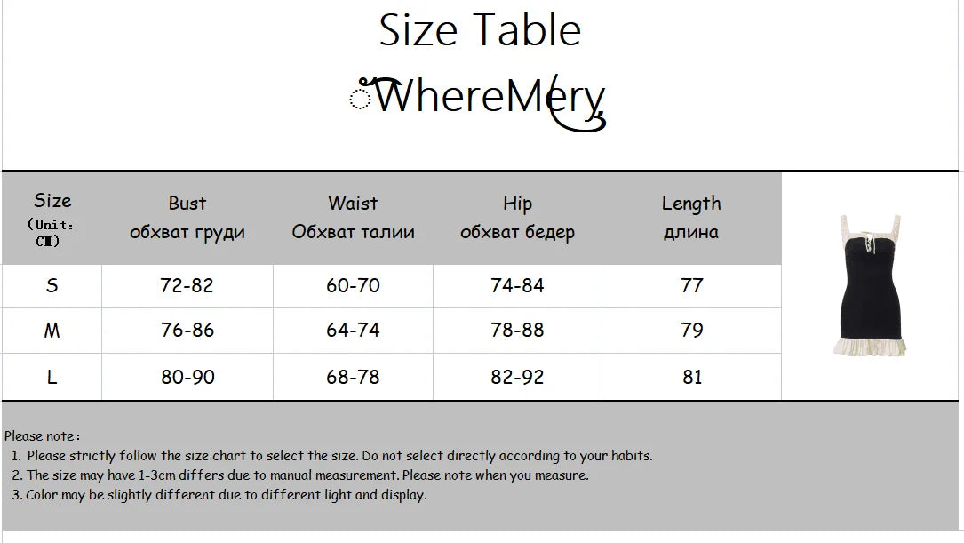 WhereMery Vintage Square-neck Stitch Prom Dress Sexy Spaghetti Strap Pleated Mini Dresses Summer Party Club Sleeveless Vestido