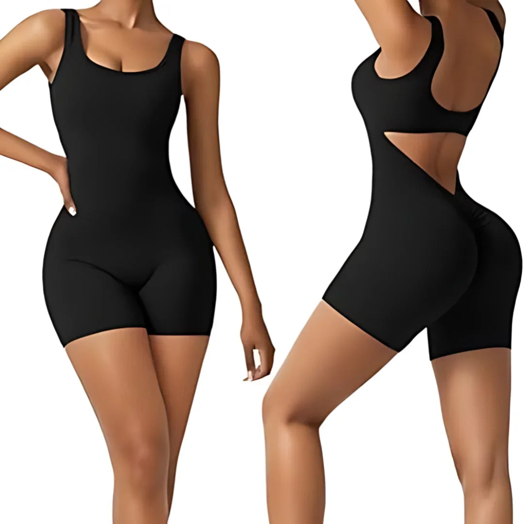 Yoga Wear  Bodysuit Female Yoga Sport Sets Sleeveless Backless Sexy High Waist Leggings One Piece Fitness Jumsuits Sportswear