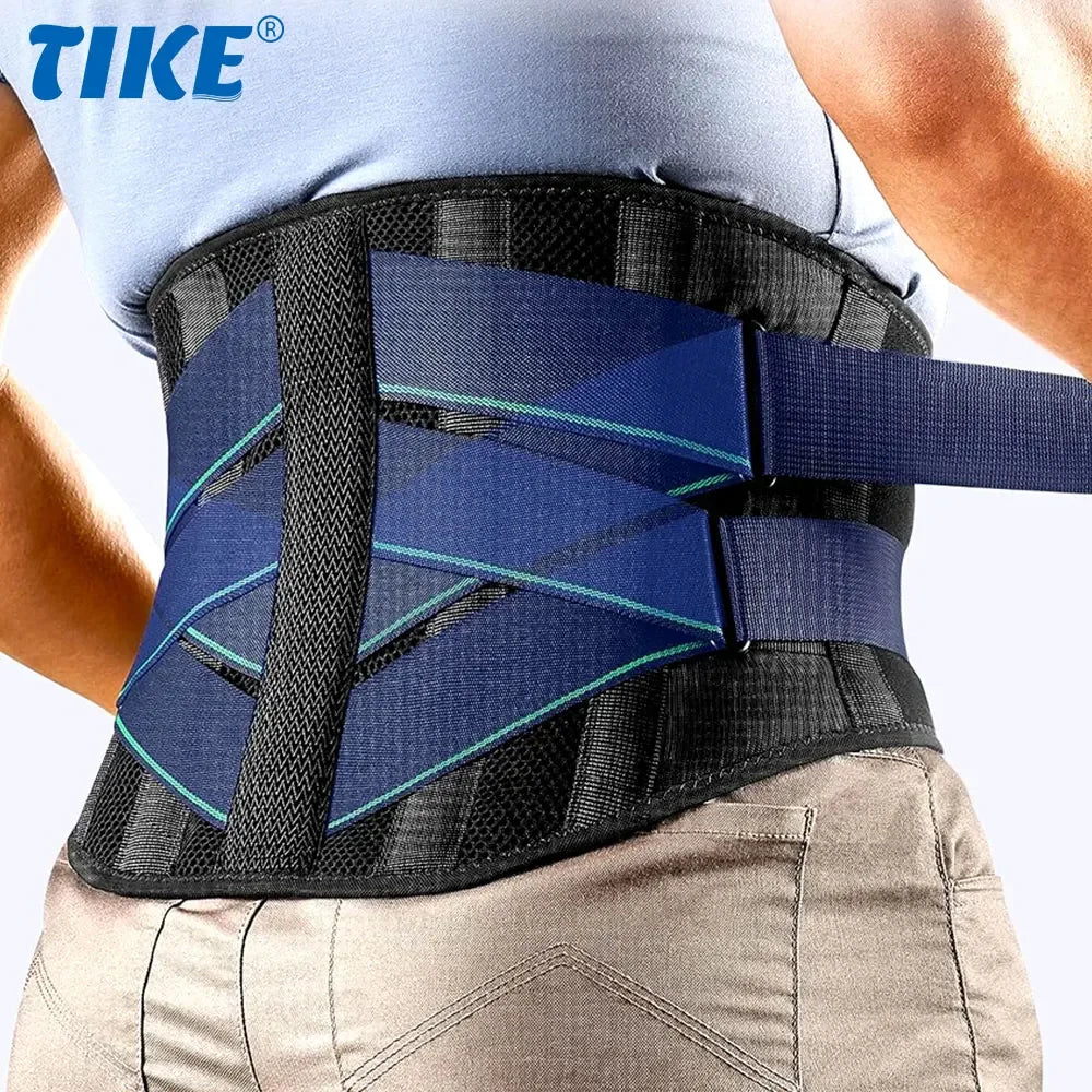 Back Brace for Lower Back Pain, Immediate Pain Relief From Sciatica, Herniated Disc Scoliosis, Decompression Lumbar Support Belt - KIMLUD