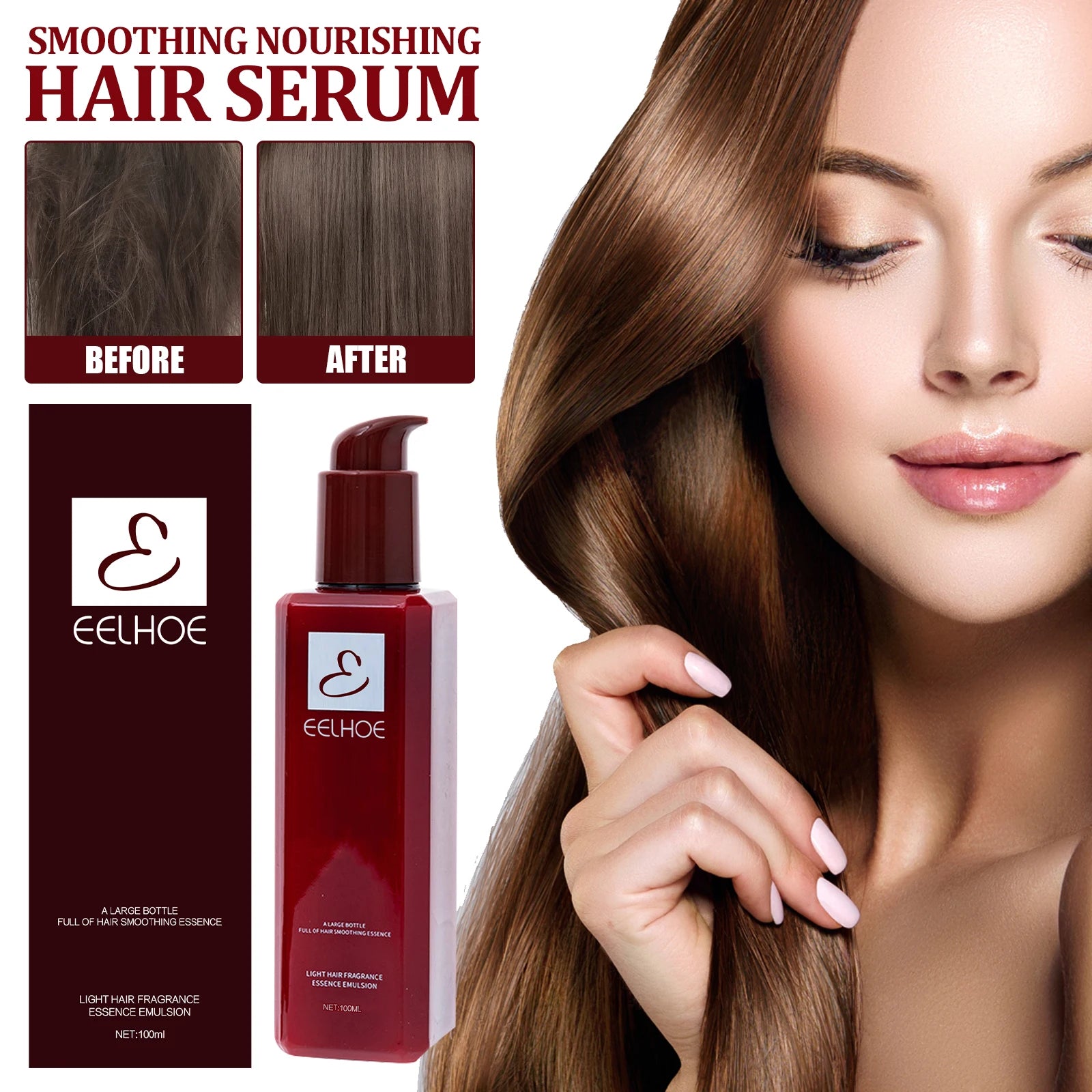 Hair Care Essence Hair Repair Moisturizing Fluffy Hair Leave-in Hair Care Essence