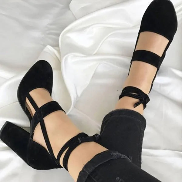 Sexy Heeled  Sandal High Heels Sandals Women Femme Gladiator Summer Party Wedding Shoes Women Thick Heels Zapatos De Muje