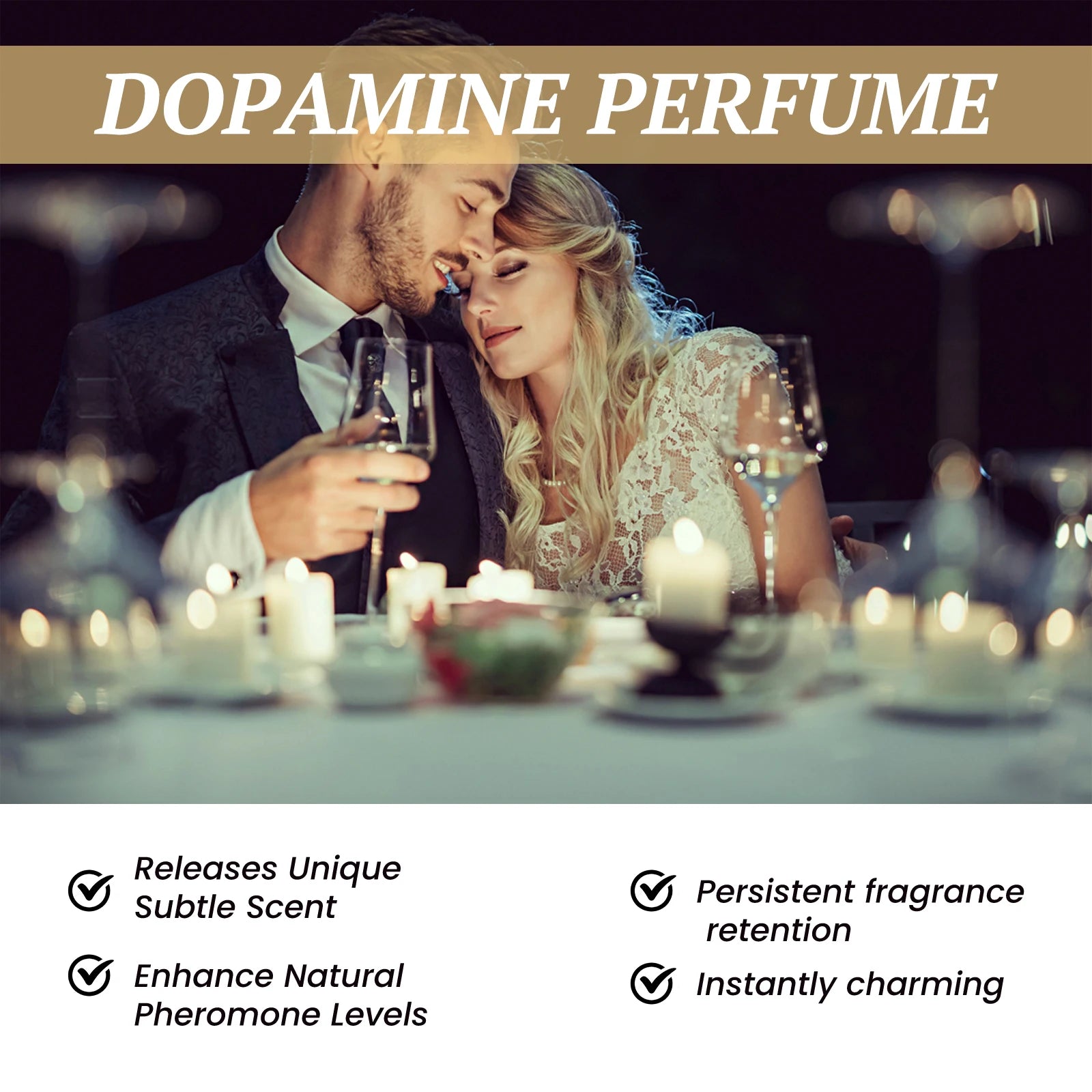 30ML Fashion Secret Pheromone Perfume for Women & Men Body Emotions Spray Pheromone Attract Air Fresher Deodorant