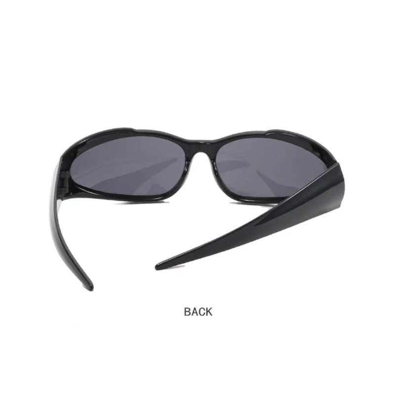 KIMLUD, Women Retro Brand Design Fashion Shades Punk Sun Glasses Classic Wrap Around Y2k Sunglasses for Men Outdoor Sports Goggles, KIMLUD Womens Clothes