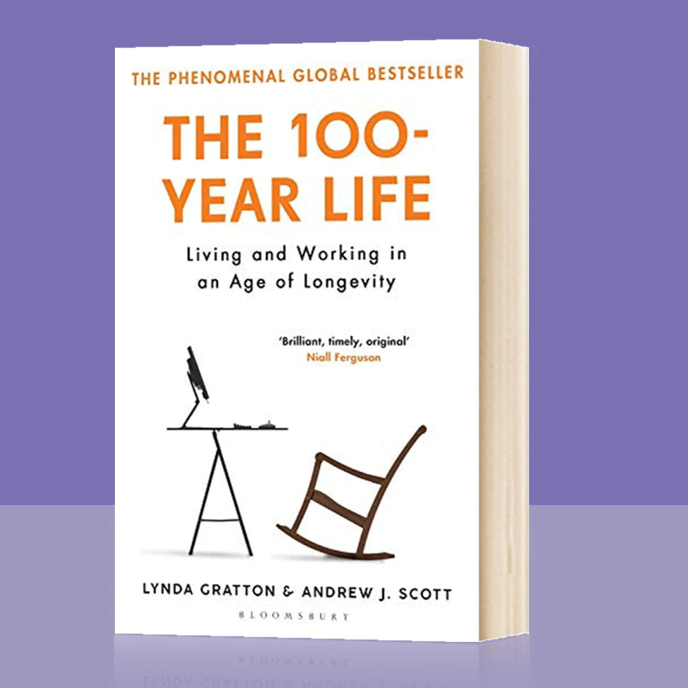 The 100-Year Life Living and Working in An Age of Longevity Inspirational Fiction Paperback in English - KIMLUD