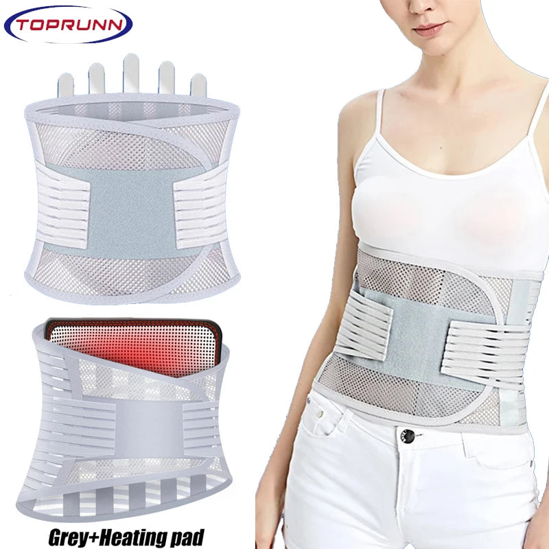 KIMLUD, Back Brace for Lower Back Pain Relief,Breathable Lumbar Support Belt for Men Women with Lumbar Pad,for Herniated Disc,Sciatica, KIMLUD Womens Clothes