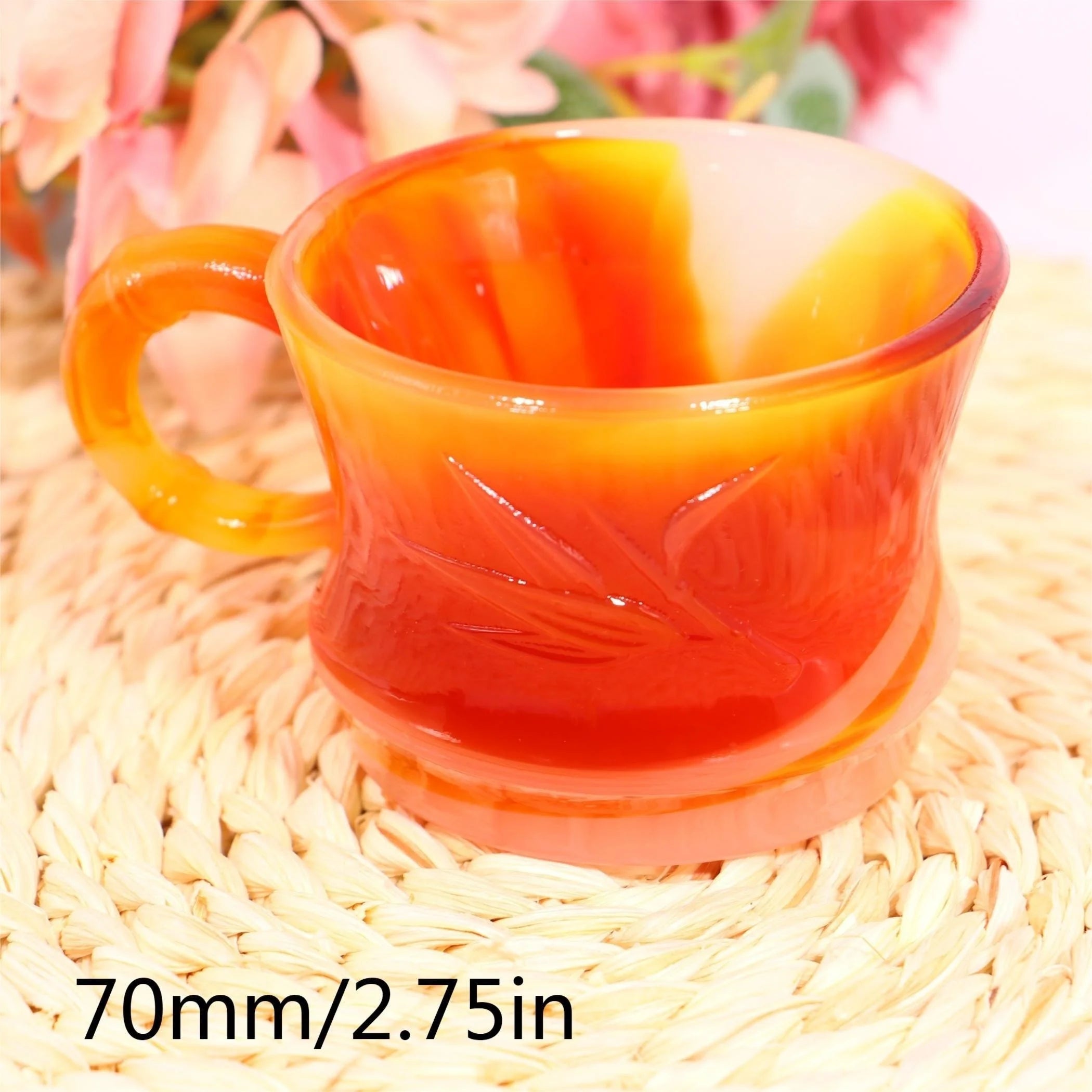 Agate Bowl Quartz Crystal Cup Rock Indoor Decoration Gift For Home Room Living Room Office Decoration Valentine's Day Gift - KIMLUD