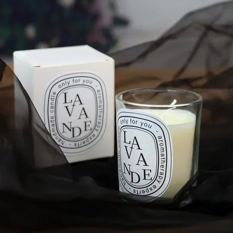 Romantic Transparent Scented Fragrance Candle, Aromatic Candles, Wedding Candle Jar, Light Gift