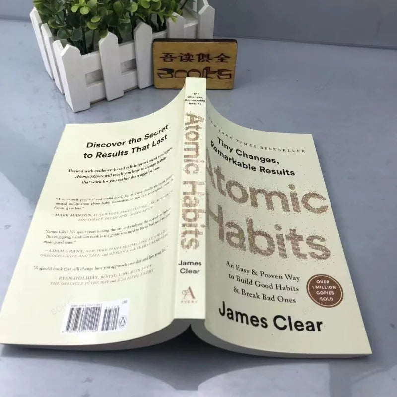 Atomic Habits By James Clear An Easy Proven Way To Build Good Habits Break Bad Ones Self-management Books - KIMLUD