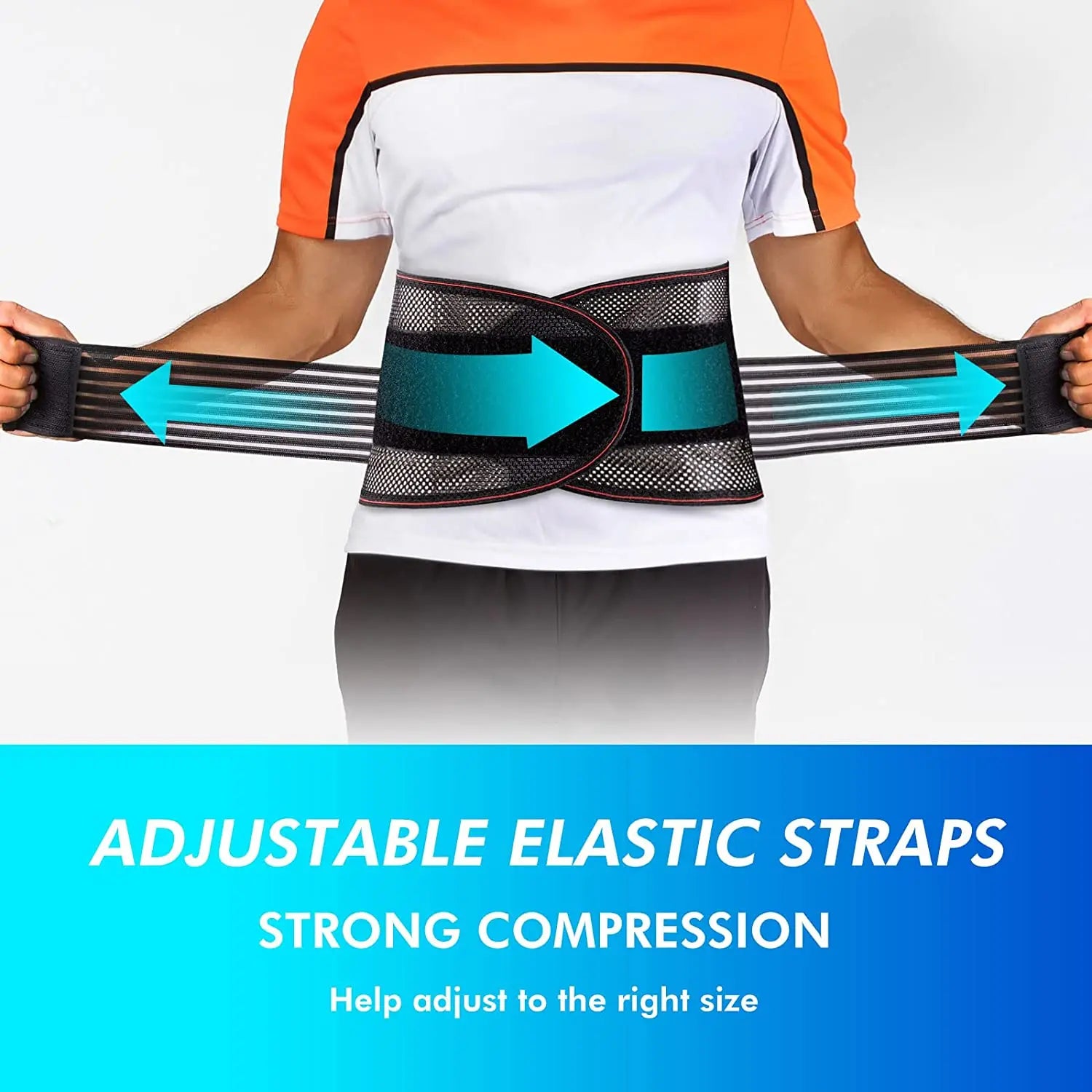 Lumbar Support Waist Belt Back Brace Health Therapy Breathable Back Spine Support Corset for Disc Herniation Pain Relief - KIMLUD