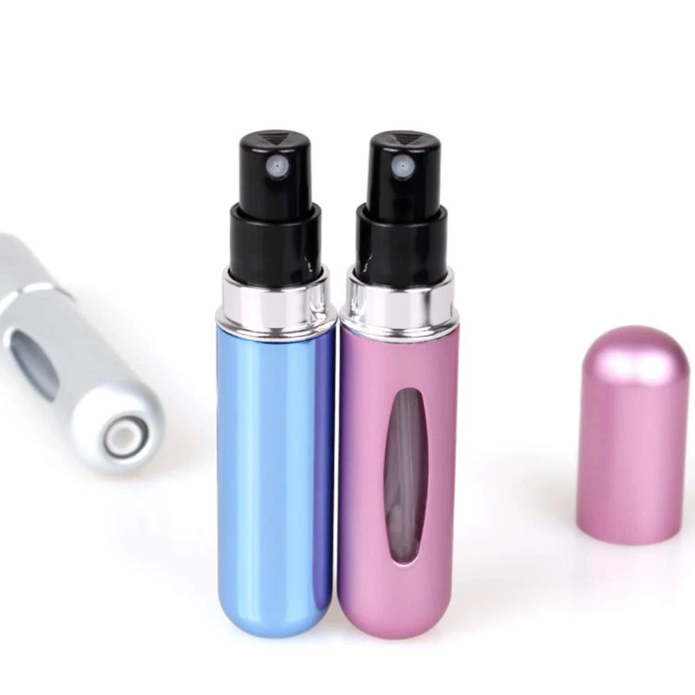 Refillable Mini Perfume Bottle Portable Cosmetic Bottle Spray Bottle Atomizer Spray Container Travel Refillable Bottles 8ml /5ml - KIMLUD