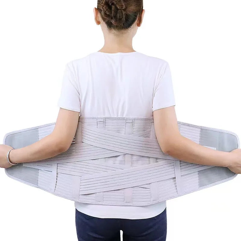 KIMLUD, Back Support Belt For Back Pain Lumbar Support Waist Brace Waist Support Corset Trimming Belly Fat and Slim Waist, KIMLUD Womens Clothes