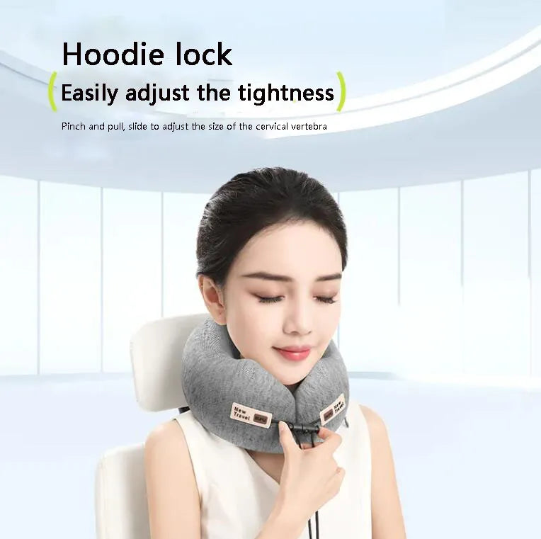 Memory Foam Neck Pillow Cervical Vertebra Travel Portable Noon Break Aircraft U Type Of Pillow Sleep Camping Pillow Carry Bag