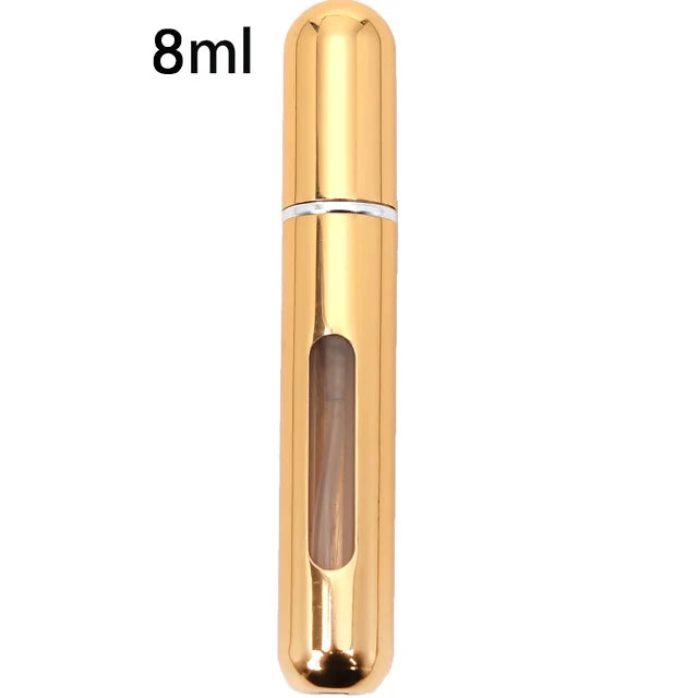 Refillable Mini Perfume Bottle Portable Cosmetic Bottle Spray Bottle Atomizer Spray Container Travel Refillable Bottles 8ml /5ml - KIMLUD