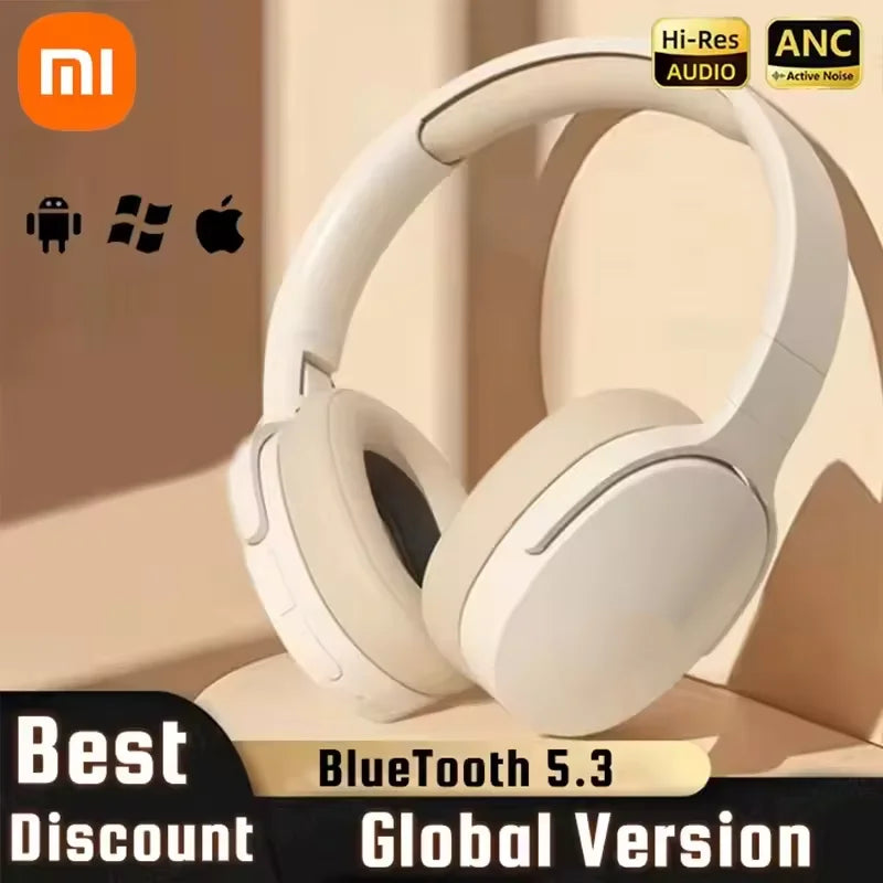 Xiaomi P2961 Wireless Headphones Bluetooth 5.3 Earphone Stereo HIFI Headset Game Earbuds With Mic For Samsung iPhone 2024 New - KIMLUD