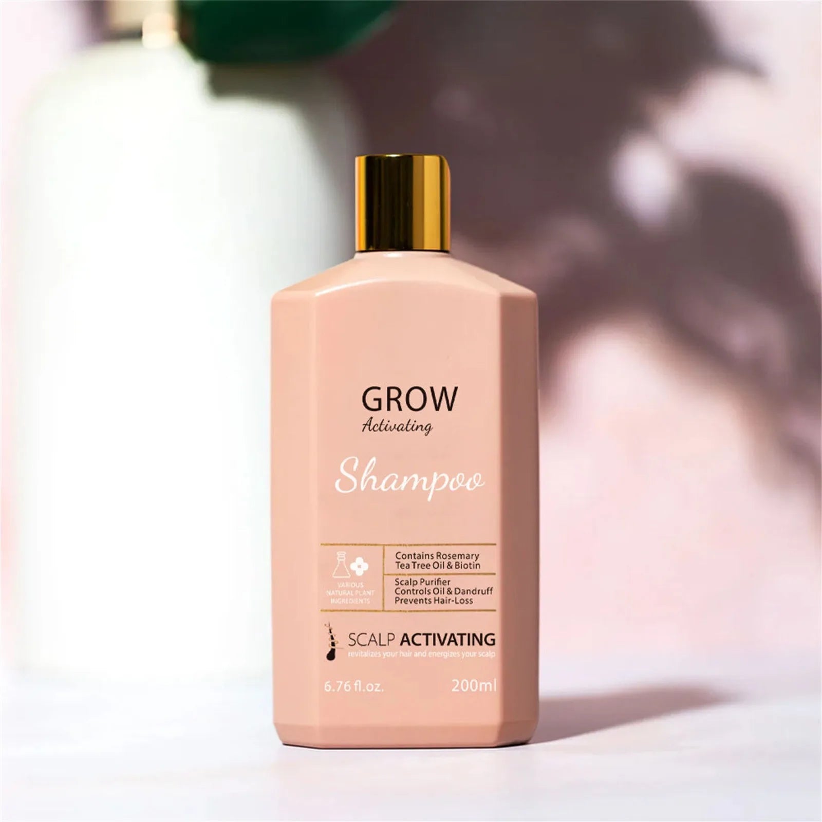 New Growth Activating Shampoo Deeply Nourishes Hair To Prevent Hair Loss While Fighting Chronic Scalp Problems 200ml