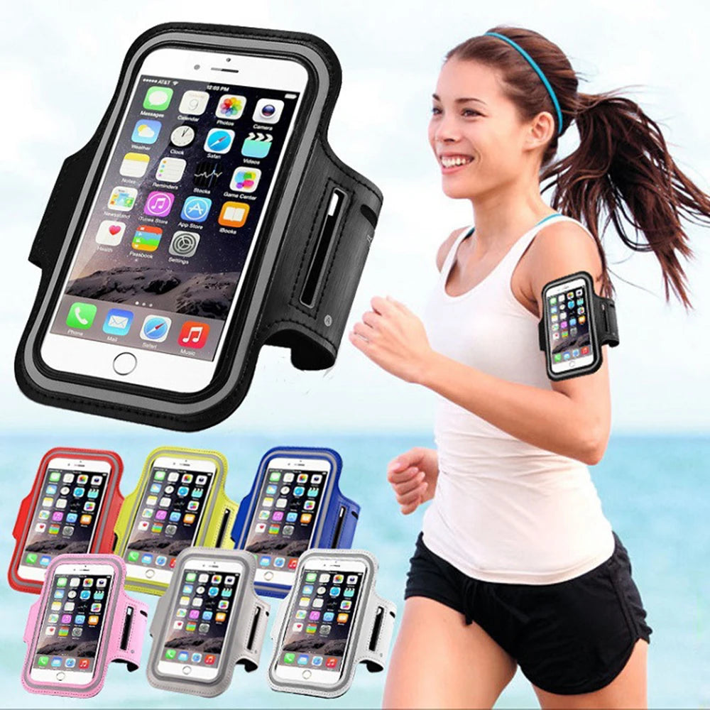 KIMLUD, Phone Arm Band Case Running Armband Sports Accessories Phone Arm Bag Cell Phone Arms Band Armbands Touch Screen Running Bags, KIMLUD Womens Clothes