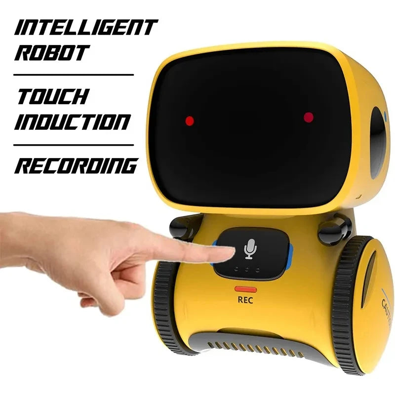 Emo Robot Toys Kids Smart Talking Robot With Voice Controlled Touch Sensor Singing Dancing Robot Toy Gift For Boys Girls