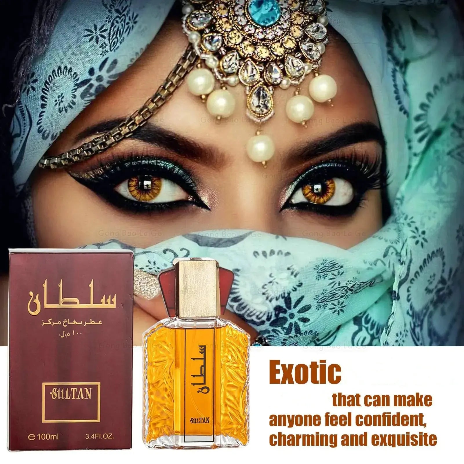 Luxury Brand Body Spray Lasting Fragrance Perfume Essential Scent Pheromone Eau De Parfum Cologne 100ml Toilette Arabic Style