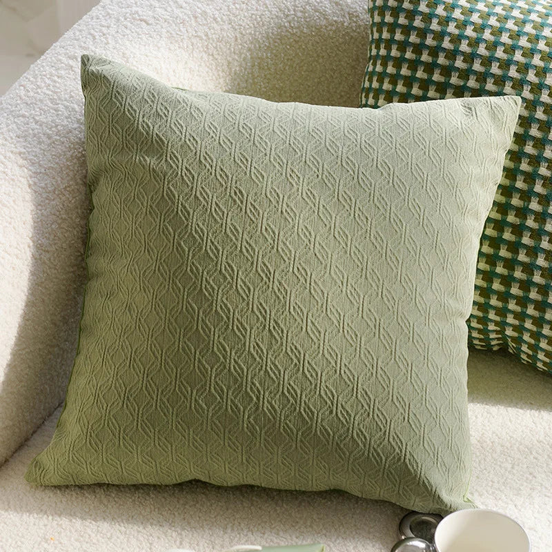 30X50/45X45CM Green Flying Bird Throw Pillow Cover Light Luxury Stamping Waist Cushion Cover Decor Home Decorative Pillowcase