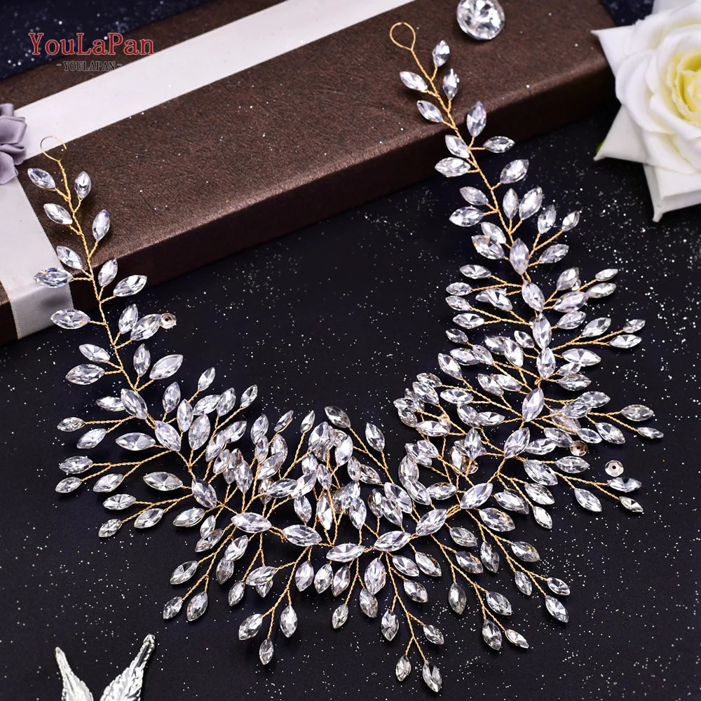 TOPQUEEN High Quanlity Bridal Belts Silver Diamond Belt Bridal Sashes Belt Luxury Rhinestone Belt Wedding Dress Sash Belt  SH237