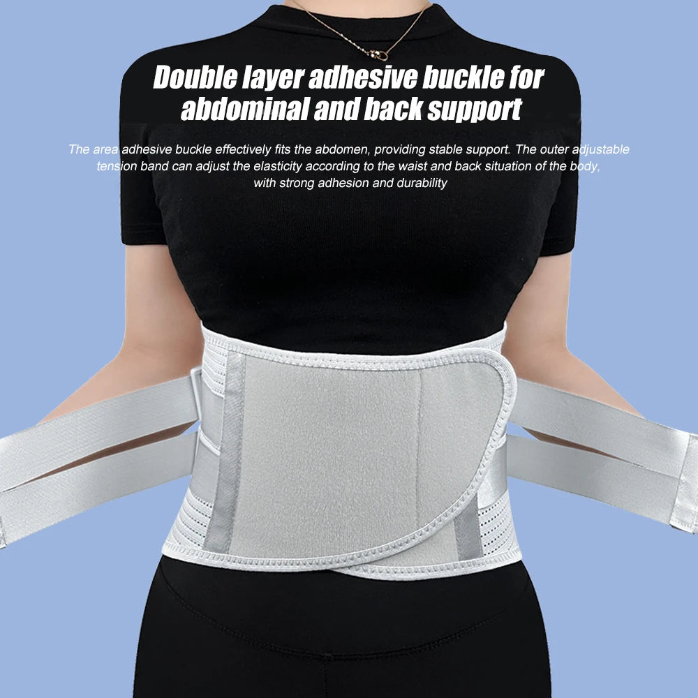 KIMLUD, 1 Pcs Back Brace for Lower Back Pain Relief, Lumbar Support Belt with Lumbar Pad, Ergonomic Design for Herniated Disc, Sciatica, KIMLUD Womens Clothes