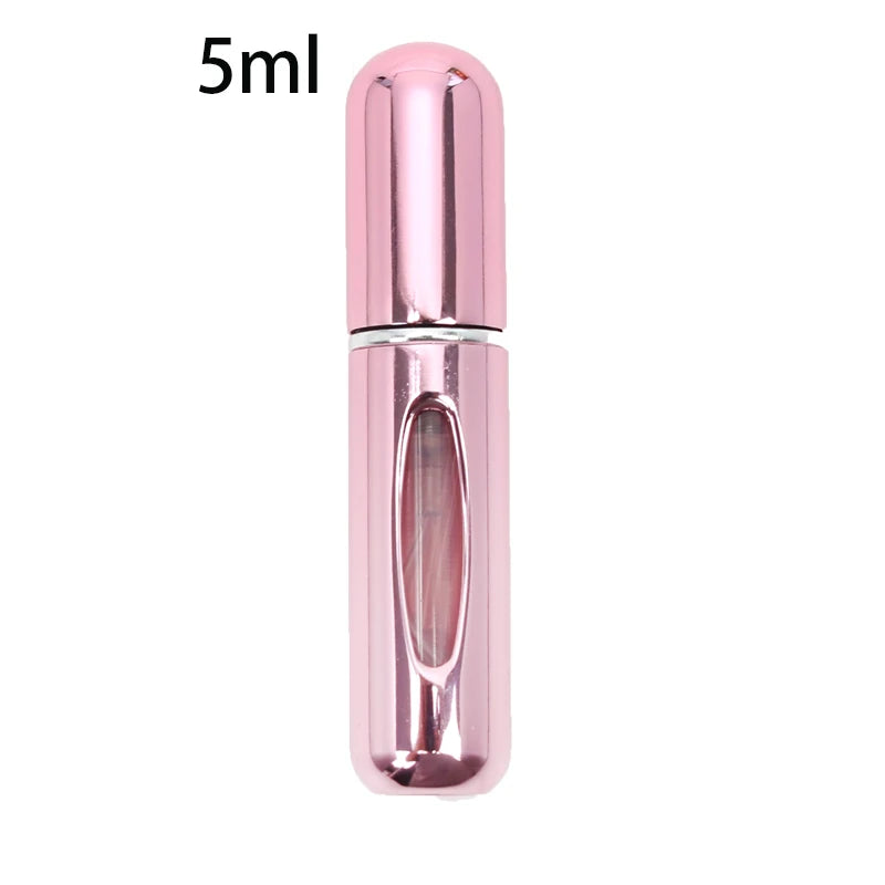 Refillable Mini Perfume Bottle Portable Cosmetic Bottle Spray Bottle Atomizer Spray Container Travel Refillable Bottles 8ml /5ml - KIMLUD