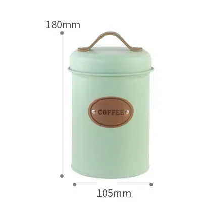 Kitchen Countertop Spice Jars Airtight Coffee Container Storage Canister Food Organizer Sealed Kitchen Vacuum Box Home Organizer