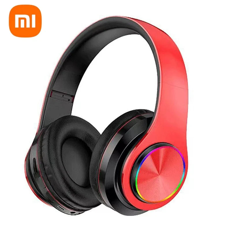 XIAOMI Mijia Head-mounted Wireless Bluetooth Headphones With Mic Noise Cancelling Headsets Stereo Sound Sport Gaming Earphones - KIMLUD