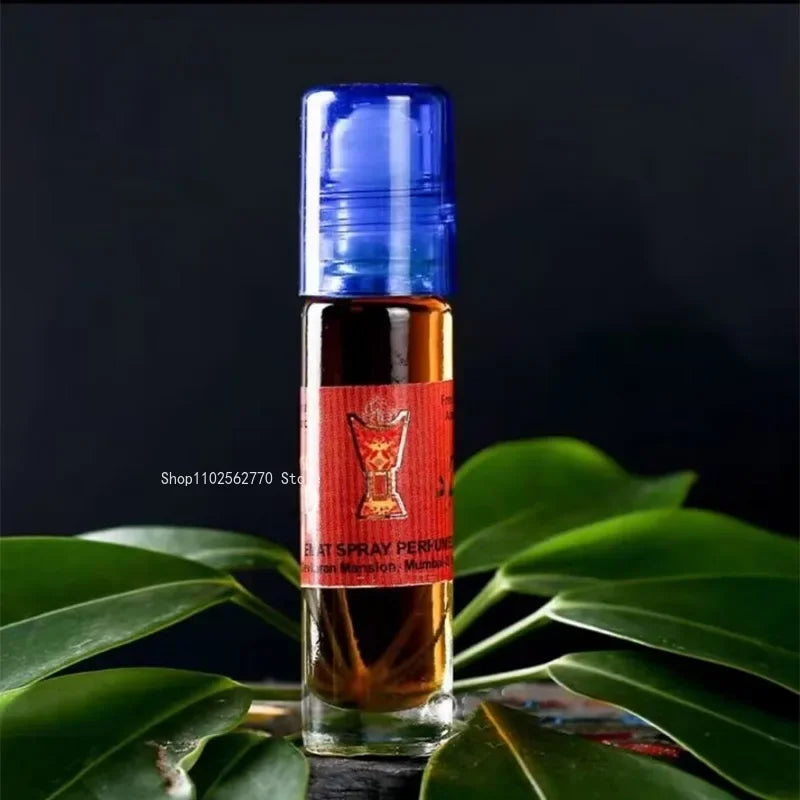 8ml / Bottle Indian Natural Sandalwood Essential Oil Perfume for Indoor Buddha Aromatherapy Soothing Spirit Lasting Fragrance