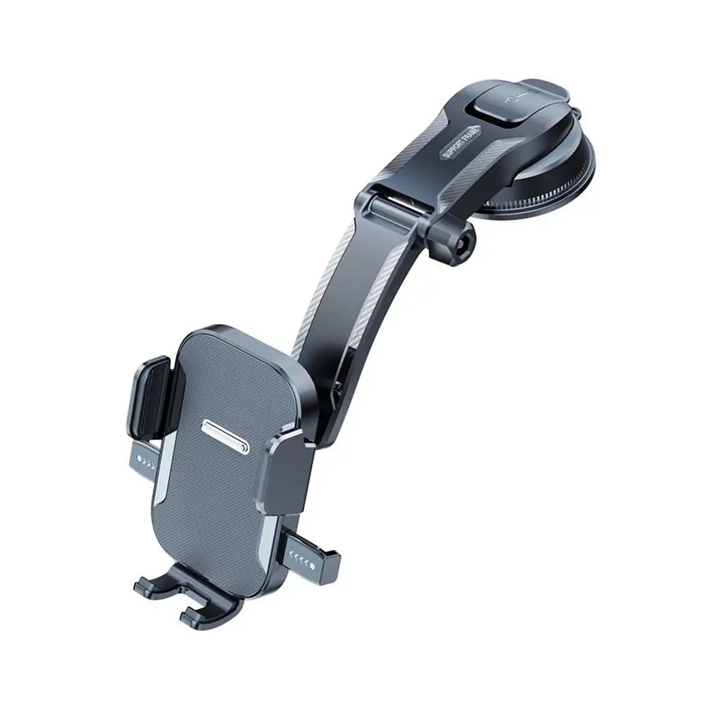 Car Phone Holder Universal Sucker - Dashboard and Windshield Support Bracket, 360° Rotation for Car Interior Mobile Accessories