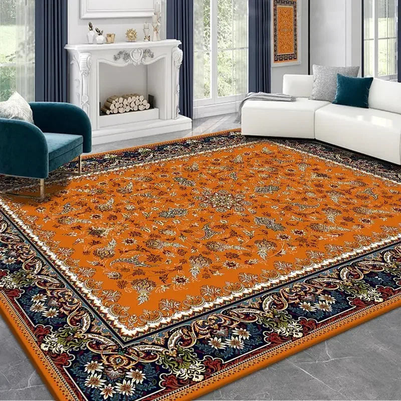 KIMLUD, Oriental Ethnic Style Carpet Living Room Decor Persian Big Size Area Rugs Bedroom Decor 200x300 Washable Non-slip Cloakroom Mats, 6 / 200x300cm 78.7x118in, KIMLUD APPAREL - Womens Clothes