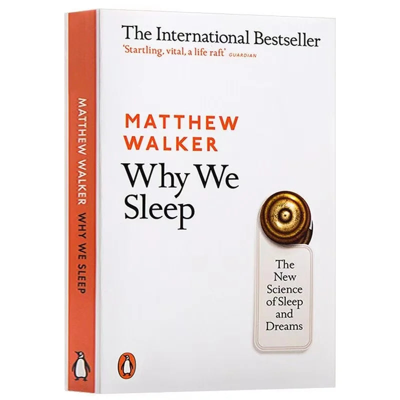 Why We Sleep by Matthew Walker The New Science of Sleep and Dreams Paperback in English - KIMLUD