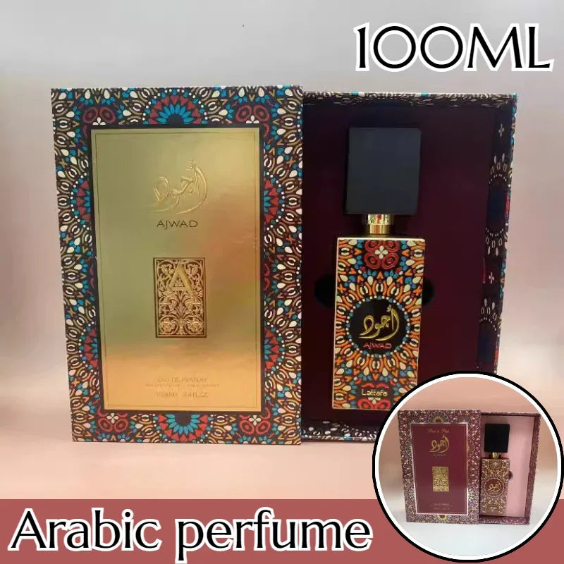 Lattafa AJWAD perfumes Arab Middle East Dubai men and women perfume high-end gift box packaging 100ml