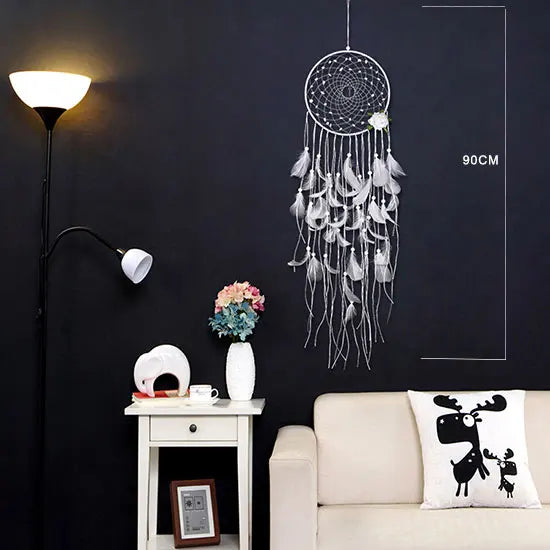 dream catcher/catchers hanging/diy decoration nordic decoration home girls room/nursery/kids decor dreamcatcher children room